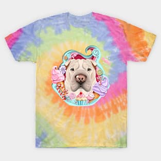 A Shar Pei in the ice cream T-Shirt